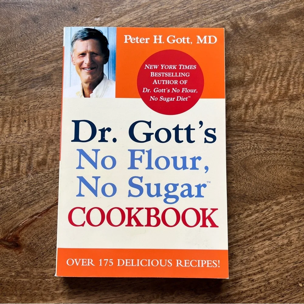Dr Gott’s Book Bundle No Flour No Sugar Diet Book & No Flour No Sugar Cookbook